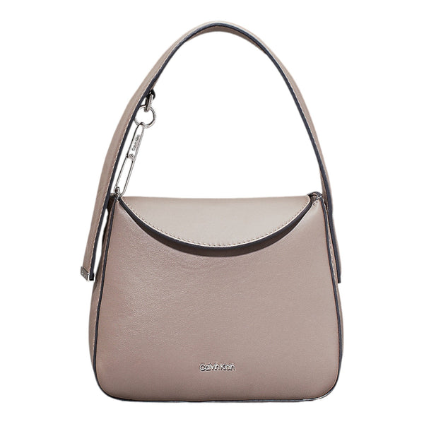 Borse a spalla Donna Calvin Klein - Soft Sculpt Mini Bag - Grigio