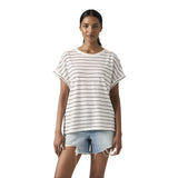 T-shirt Donna Levi's - Lori Linen Dolman Tee - Bianco