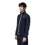 Felpe senza cappuccio Uomo K-Way - Pepin Poly Cotton - Blu