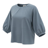 T-shirt Donna Alpha Studio - Semibarca M/M Kimono Fiocco - Avio
