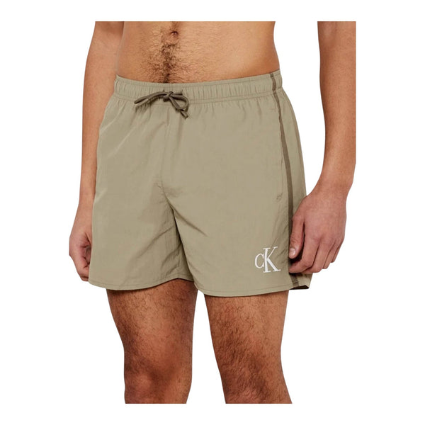 Pantaloncini e calzoncini Uomo Calvin Klein - Medium Drawstring Fashion - Beige