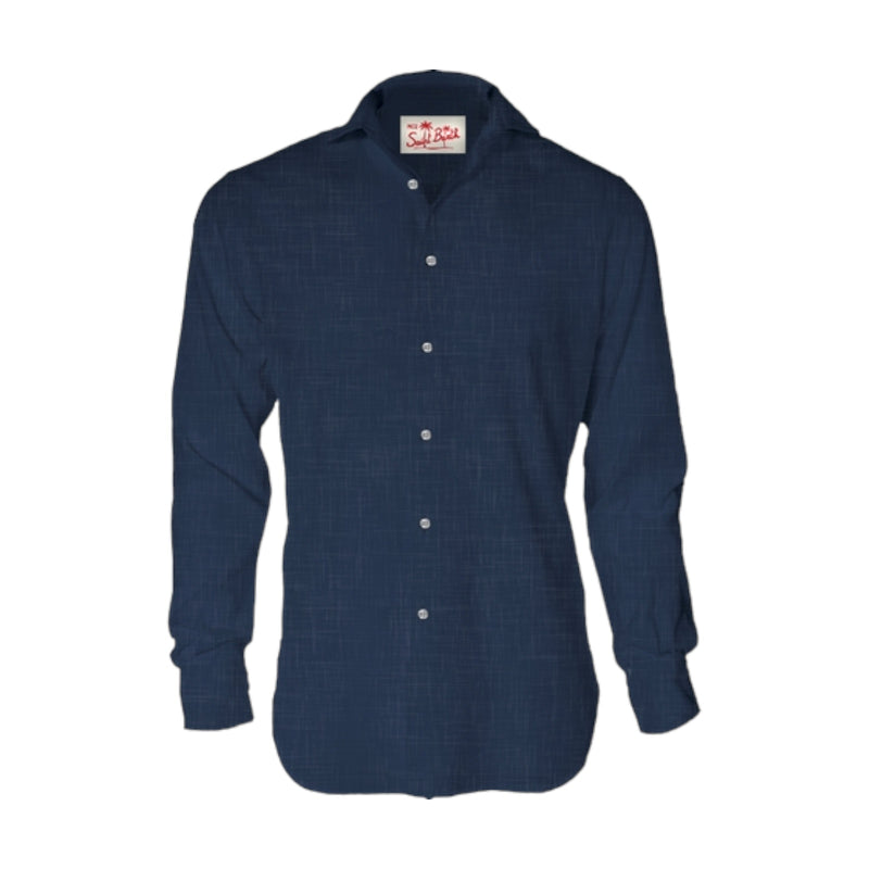 Camicie casual Uomo Mc2 Saint Barth - Pamplona	Classic Shirt - Blu