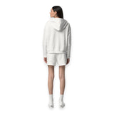 Felpe con cappuccio Donna K-Way - Lara Poly Cotton - Bianco