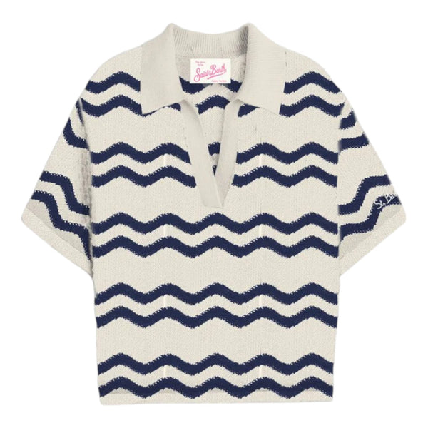 Polo Donna Mc2 Saint Barth - Lala Rachel Polo - Beige