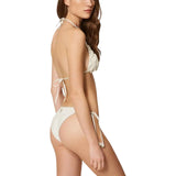 Coordinati Donna Twinset - Bikini (Triangolo Tendina+Tanga Lacci) - Vaniglia