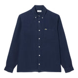 Camicie casual Uomo Lacoste - Camicia M/L - Blu