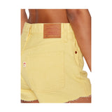 Pantaloncini Donna Levi's - 501 Original Short - Giallo