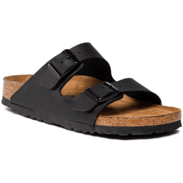 Sandali Unisex Birkenstock - Arizona SFB black, Birko Flor Calz.S - Nero