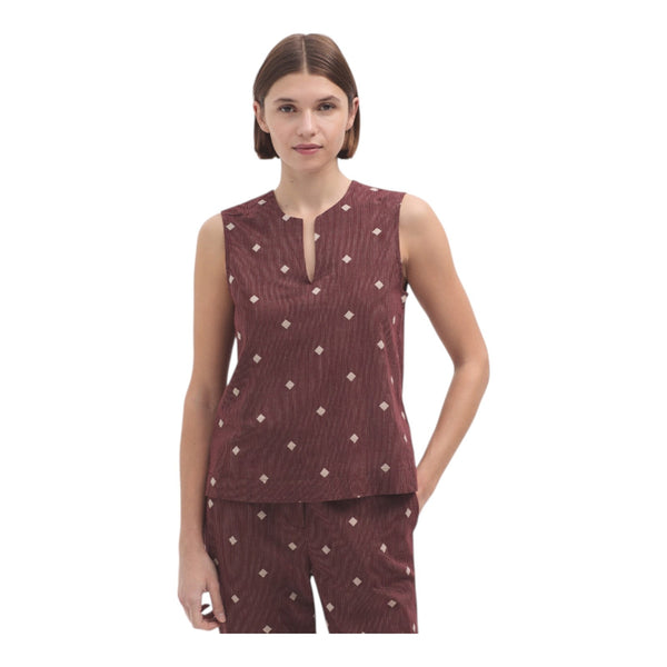 Canotte e top Donna nice things - Top - Marrone
