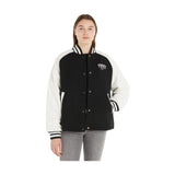 Giubbini Donna Tommy Hilfiger - Tjw Cord Wool Mix Letterman - Nero