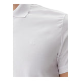 Polo Uomo Calvin Klein - Ss Smooth Cotton Solid Polo - Bianco