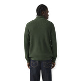 Maglioni Uomo Levi's - Hm Quarter Zip Sweater Duffel Bag Heathe - Verde