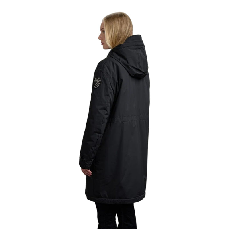 Giubbotti Donna Blauer - Payne Impermeabile / Trench Lunghi Nastrati - Nero