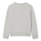 Felpe senza cappuccio Bambino Lacoste - Lcb Core Fleece Crew - Grigio