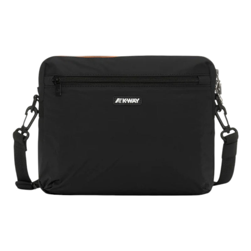 Borse a tracolla Unisex K-Way - Moire - Nero