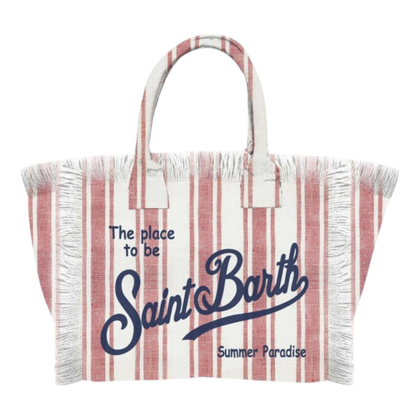 Borse a spalla Donna Mc2 Saint Barth - Vanity Linen - Rosso