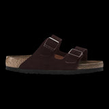 Sandali Unisex Birkenstock - Arizona Suede Leather - Marrone