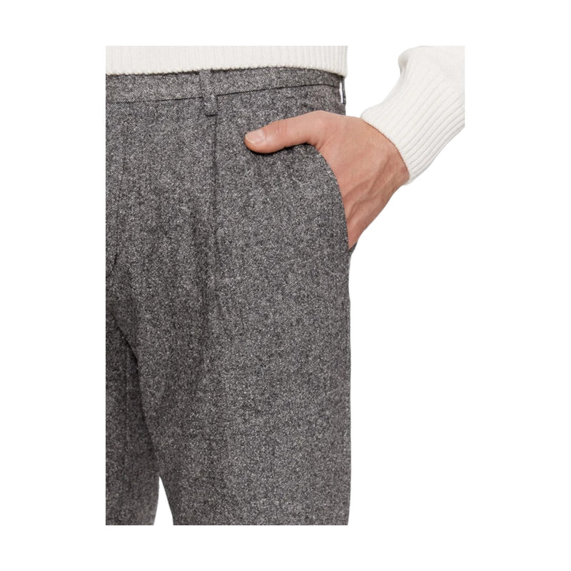 Pantaloni Uomo Tommy Hilfiger - Hampton Donegal 1 Pleat - Grigio