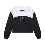 Felpe con cappuccio Donna Calvin Klein - Color Block Hoodie - Nero