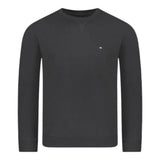 Maglie a manica lunga Uomo Tommy Hilfiger - Essential Fleece Crewneck - Nero