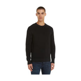 Maglie Uomo Calvin Klein - Badge Easy Sweater - Nero