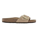 Sandali Unisex Birkenstock - Madrid Big Buckle Nubuck Leather - Beige