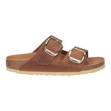 Sandali Unisex Birkenstock - Arizona Big Buckle Oiled Leather - Miele