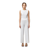 Pantaloni Donna Alpha Studio - Panta Garconne Match Set - Panna