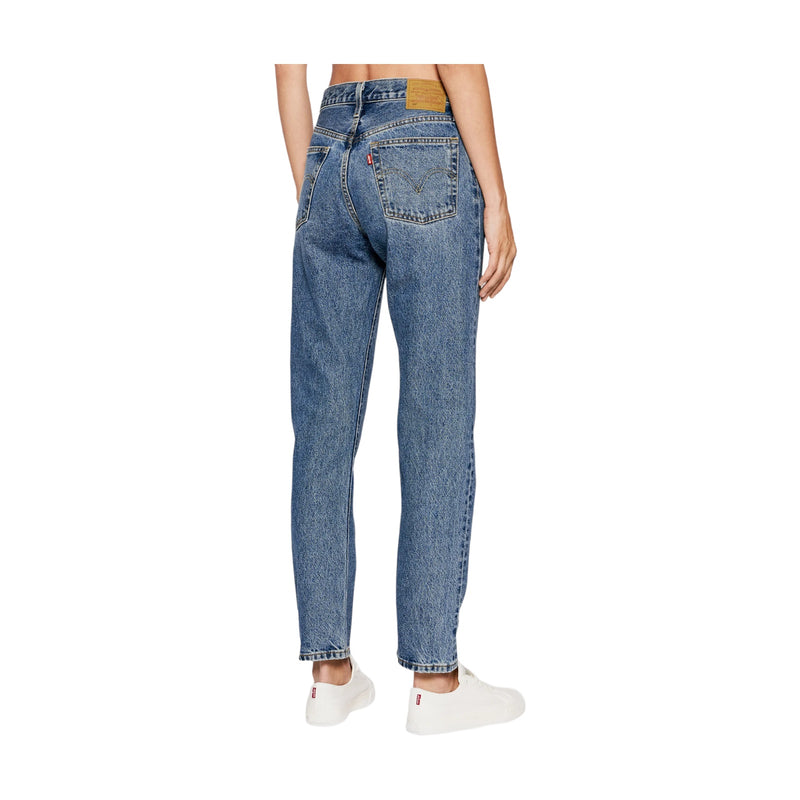 Jeans Donna Levi's - 501® Crop Z0625 Medium Indigo Worn In - Blu