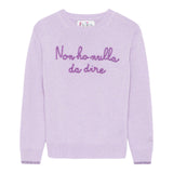 Maglioni Ragazza Mc2 Saint Barth - Princess	Crewneck Sweater - Lilla