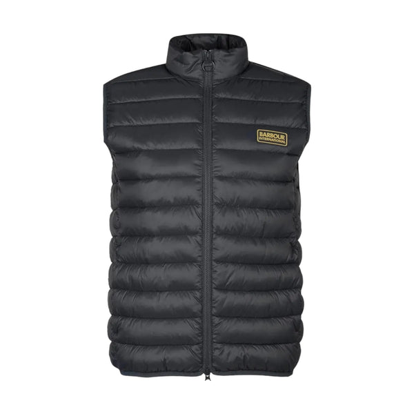 Gilet Uomo Barbour International - Racer Reed Gilet - Nero