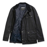 Giubbotti Uomo Barbour International - Tourer Duke Wax - Blu