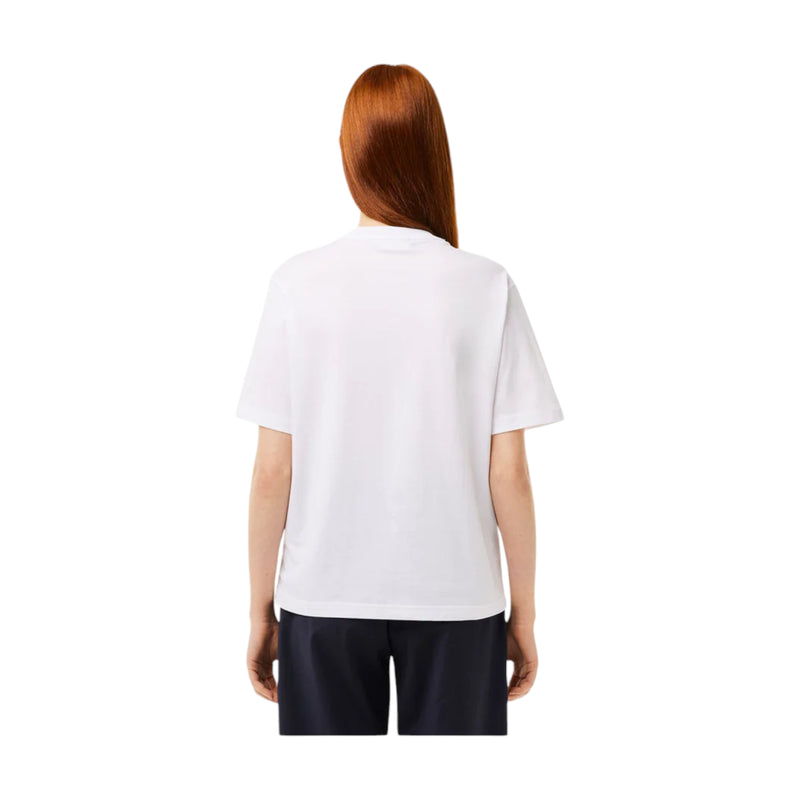 T-shirt Donna Lacoste - T-Shirt - Bianco