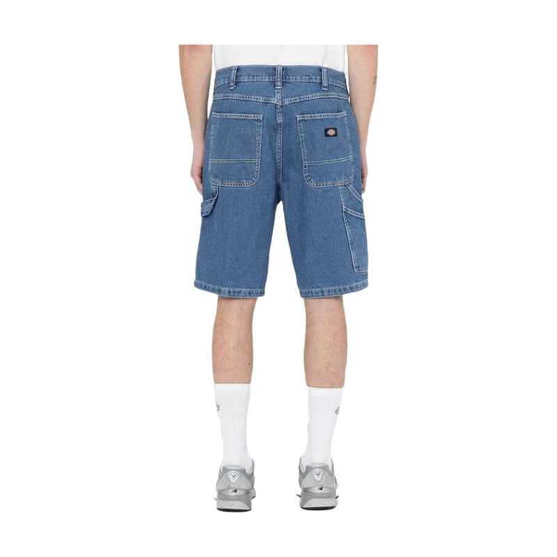 Bermuda Uomo Dickies - Garyville Denim Short - Azzurro