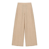 Pantaloni Donna Surkana - Pantaloni larghi - Beige