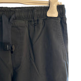 Pantaloni Uomo S 001 - Gabardine Chino Easypants With Waist Belt - Grigio