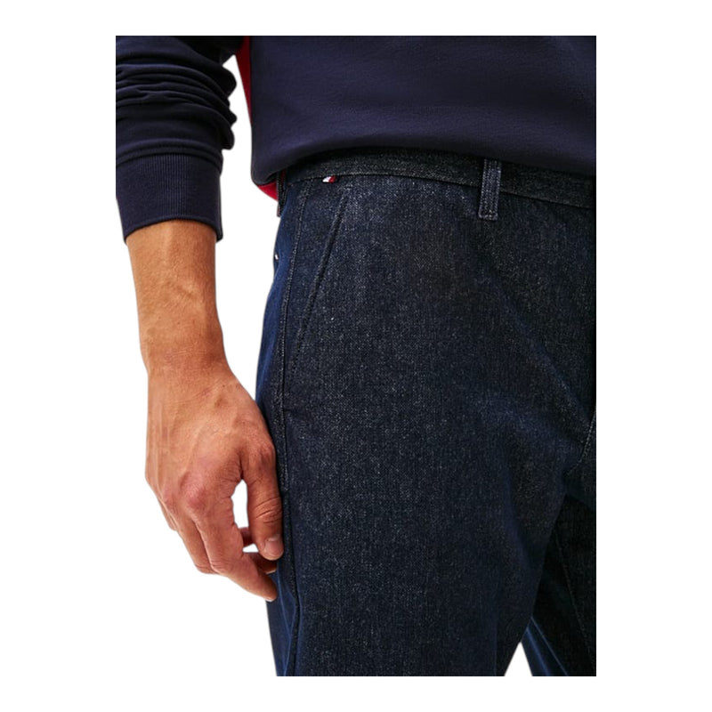Pantaloni Uomo Tommy Hilfiger - Denton Brushed Marl - Blu