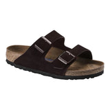 Sandali Unisex Birkenstock - Arizona Suede Leather - Marrone