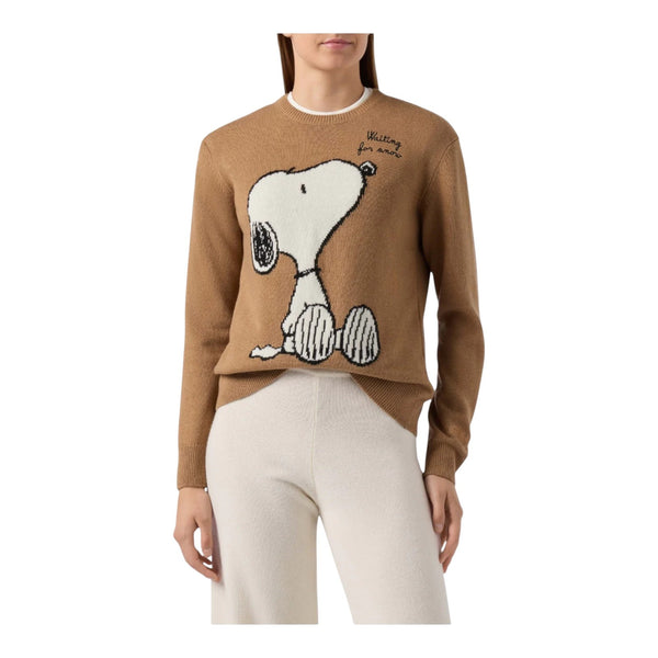 Maglioni Donna Mc2 Saint Barth - New Queen New Crewneck Sweater - Beige