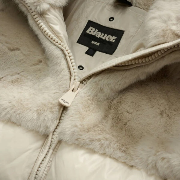 Giubbini Ragazza Blauer - Fanevil Junior	Giubbini Corti Imbottito Ovatta - Grigio