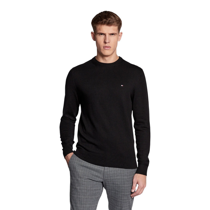 Maglie a manica lunga Uomo Tommy Hilfiger - Pima Org Ctn Cashmere Crew Neck - Grigio