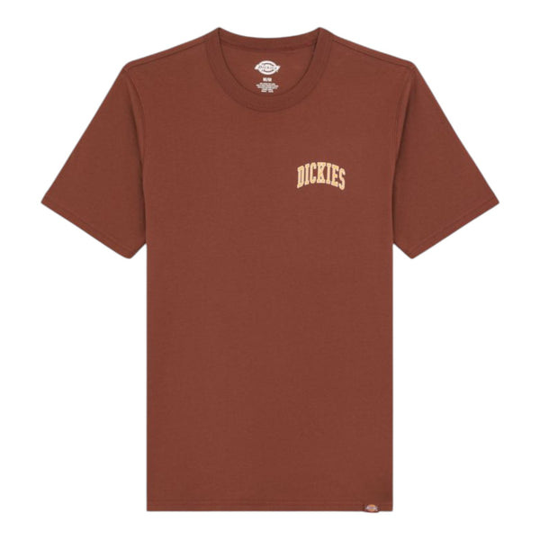 T-shirt Uomo Dickies - Aitkin Chest Tee Ss - Marrone