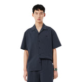 Camicie casual Uomo Lacoste - Camicia M/C - Nero