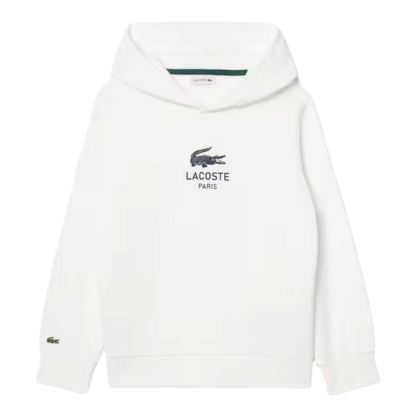 Felpe con cappuccio Ragazzi Unisex Lacoste - Sweatshirt - Bianco