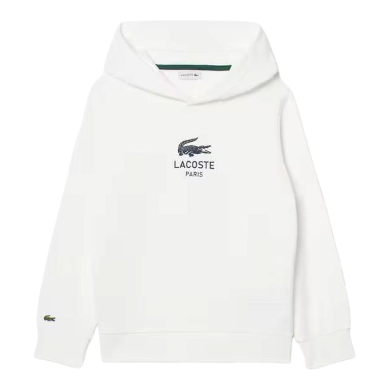 Felpe con cappuccio Ragazzi Unisex Lacoste - Sweatshirt - Bianco