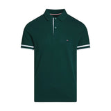 Polo Uomo Tommy Hilfiger - Monotype Cuff Slim Fit Polo - Verde