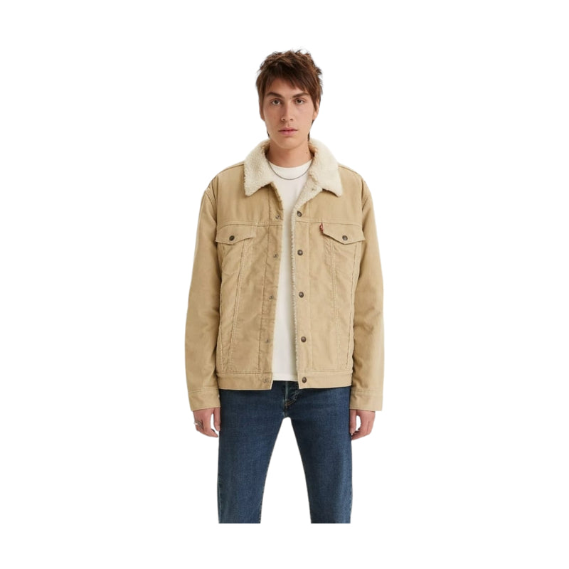 Giubbotti Uomo Levi's - Type Iii Sherpa Trucker Jacket - Beige