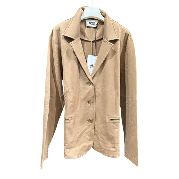 Giacche Donna Alpha Studio - Giacca M/L Felpa - Beige