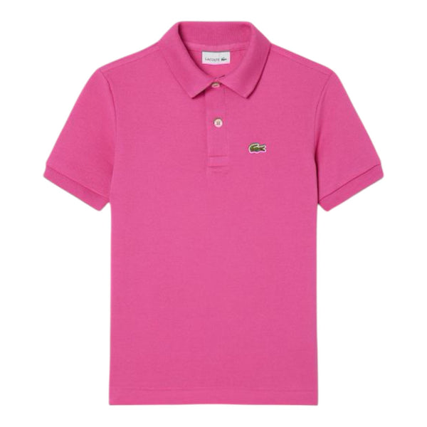 Polo Bambini Unisex Lacoste - Maglietta M/C - Fucsia