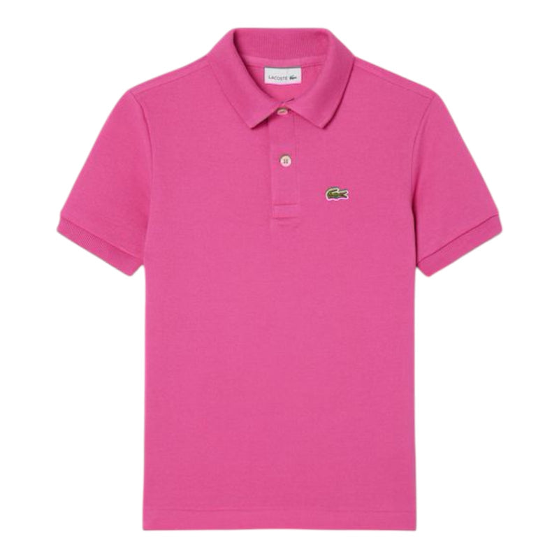 Polo Bambini Unisex Lacoste - Maglietta M/C - Fucsia